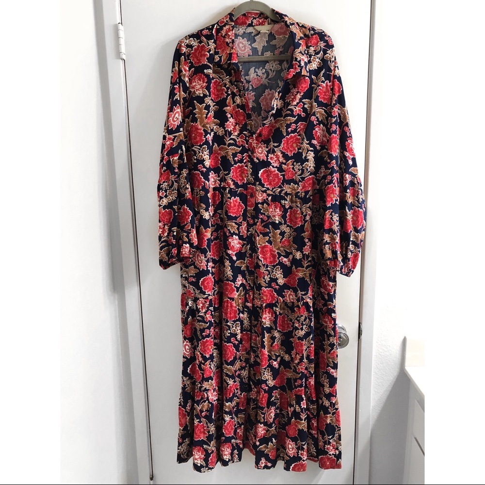 Anthology Button Up Maxi Dress